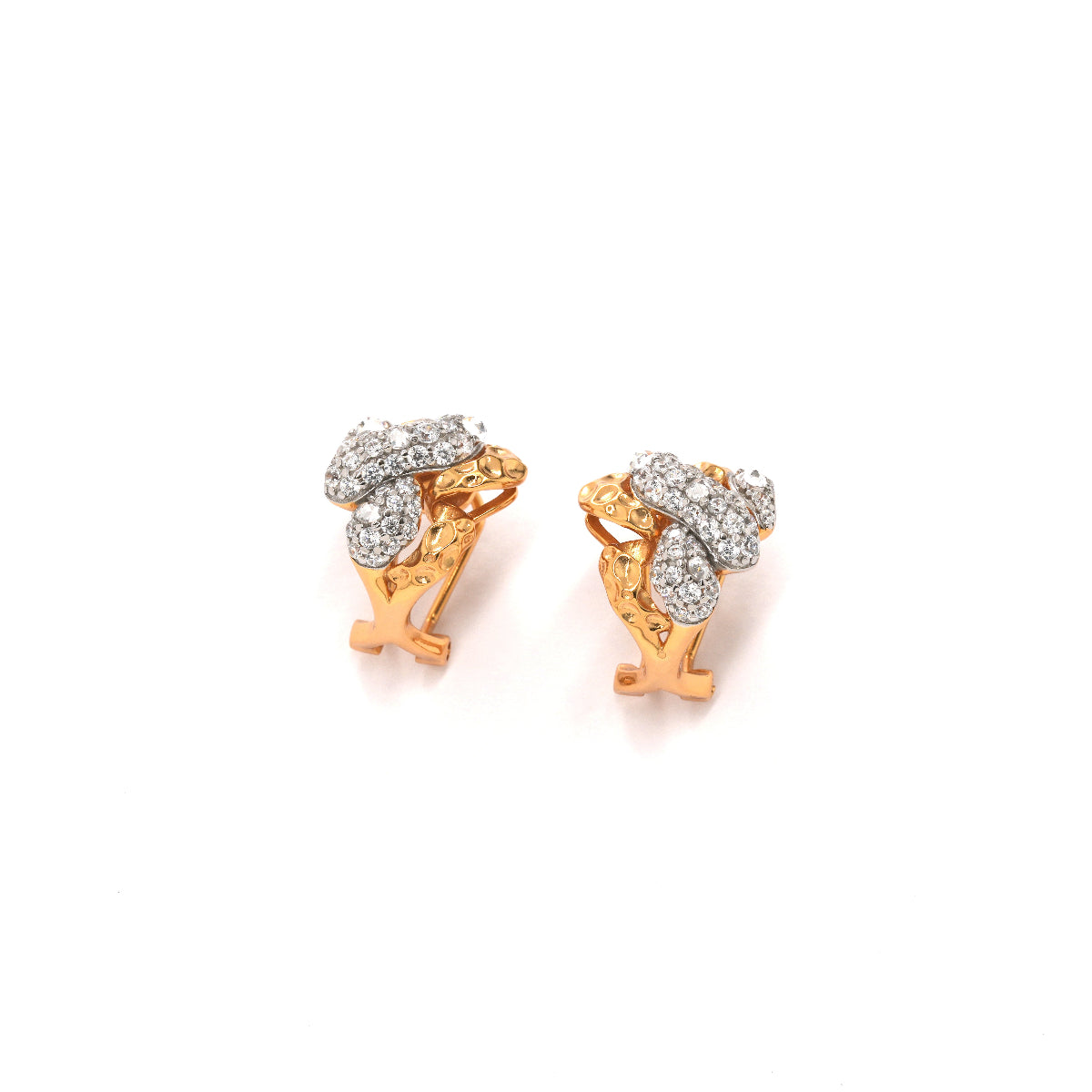 Vintage-Inspired Sculpted Dome Earrings