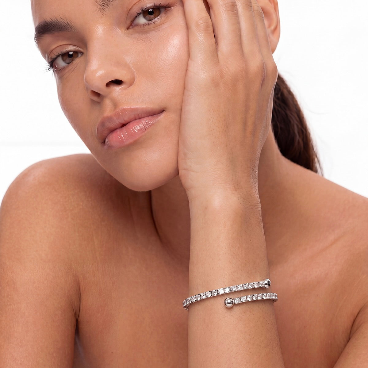 Wrap Tennis Bangle